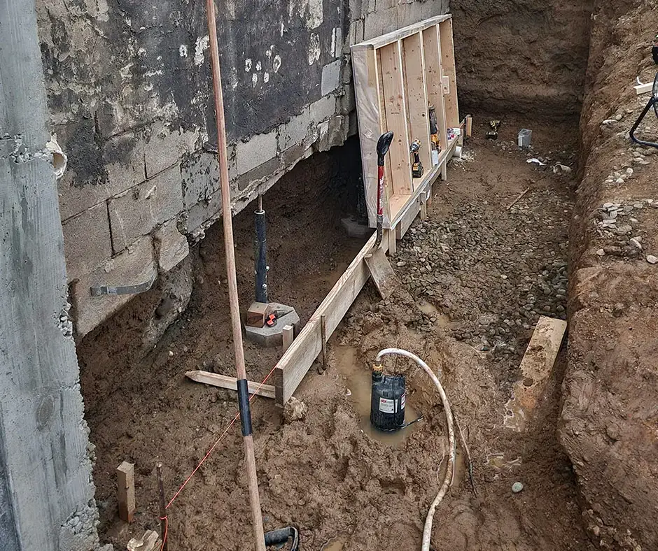 Foundation Repair Action in Lansing, MI Foundation Repair Action in Lansing, MI
