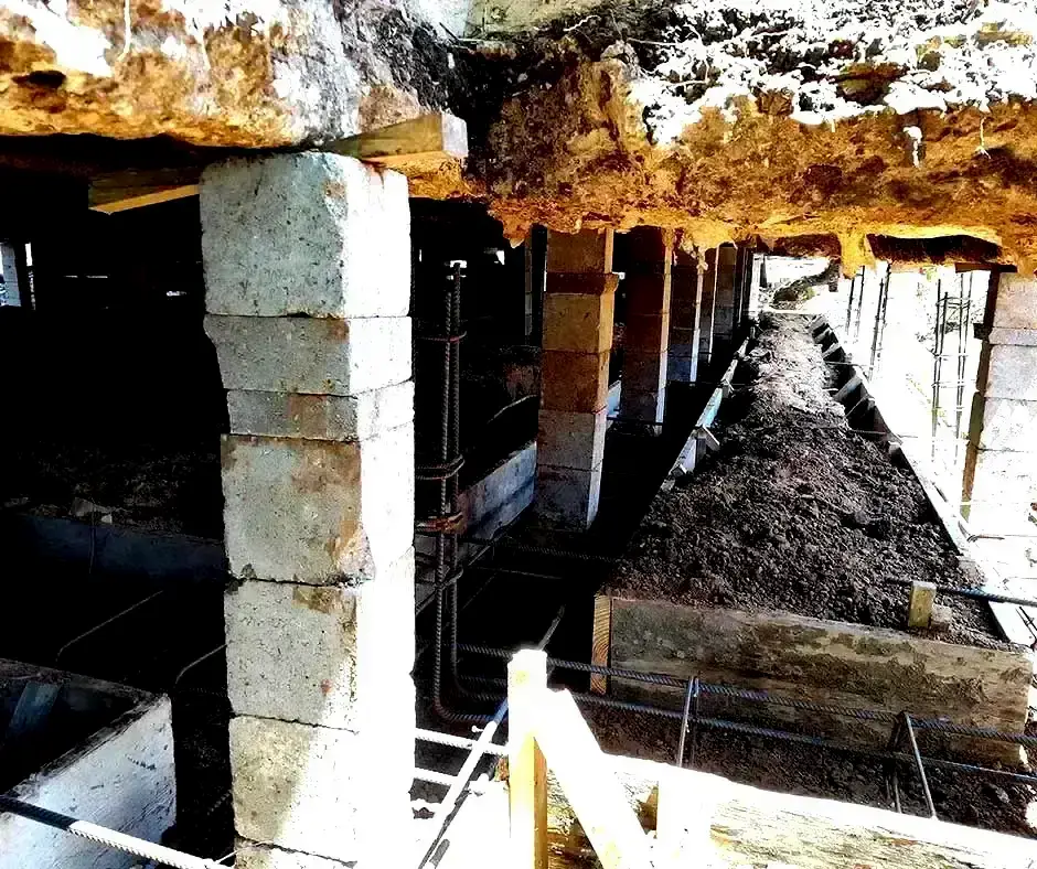 Interior view of Foundation Repair Lansing, MI Interior view of Foundation Repair Lansing, MI